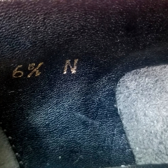 DONALD PLINER Leather Loafers size 6.5 - Picture 3 of 6